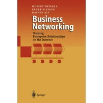 Business Networking: Shaping Enterprise Relationships on the Internet, (Paperback)