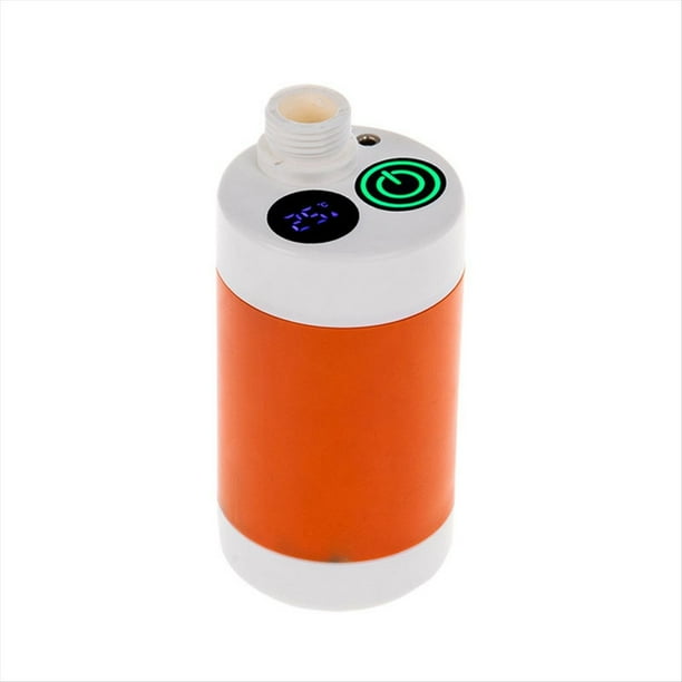 Ducha Portátil para Acampar, Bomba de Ducha para Exteriores, Bomba de Ducha Eléctrica Recargable Mejorada con Pantalla Digital Inteligente.