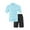 Light Blue, variant on Men Shirt Big and Tall Mens T-Shirts Graphic Tees Vintage Summer Tops Trendy 2025 Mens Shirts Casual Tall New & Trending