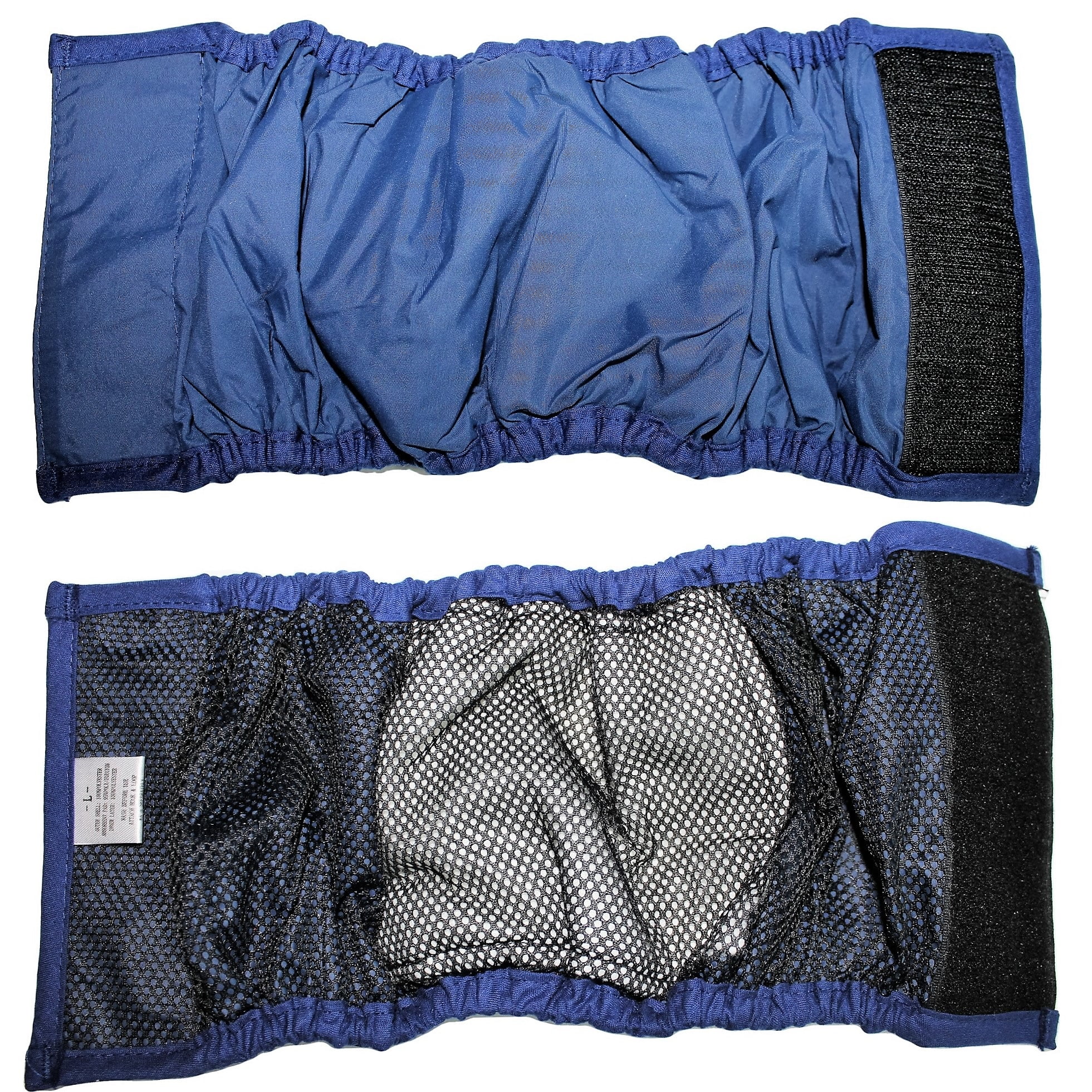 3 Pack Male NAVY BLUE NYLON Dog Diaper Belly Band Wrap 2XL to 7XL 