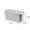 White, variant on Cable Management Box Large Home Cable Plug Socket Management Box, Plug Board Storage Box, Wireless Wifi Router Desktop Data Cable Plug Socket Storage Box