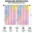 thumbnail image 2 of Blackout Kids Curtains,Dreamy Pastel Sky Childrens Insulated Curtains Set Of 2,Bedroom Essentials,Toddler Room Decor 52"x84", 2 of 5