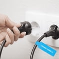 thumbnail image 2 of 1 Roll Thermal Cable Label Sticker Cable Label Blue Paper Thermal Cable Label, 2 of 6