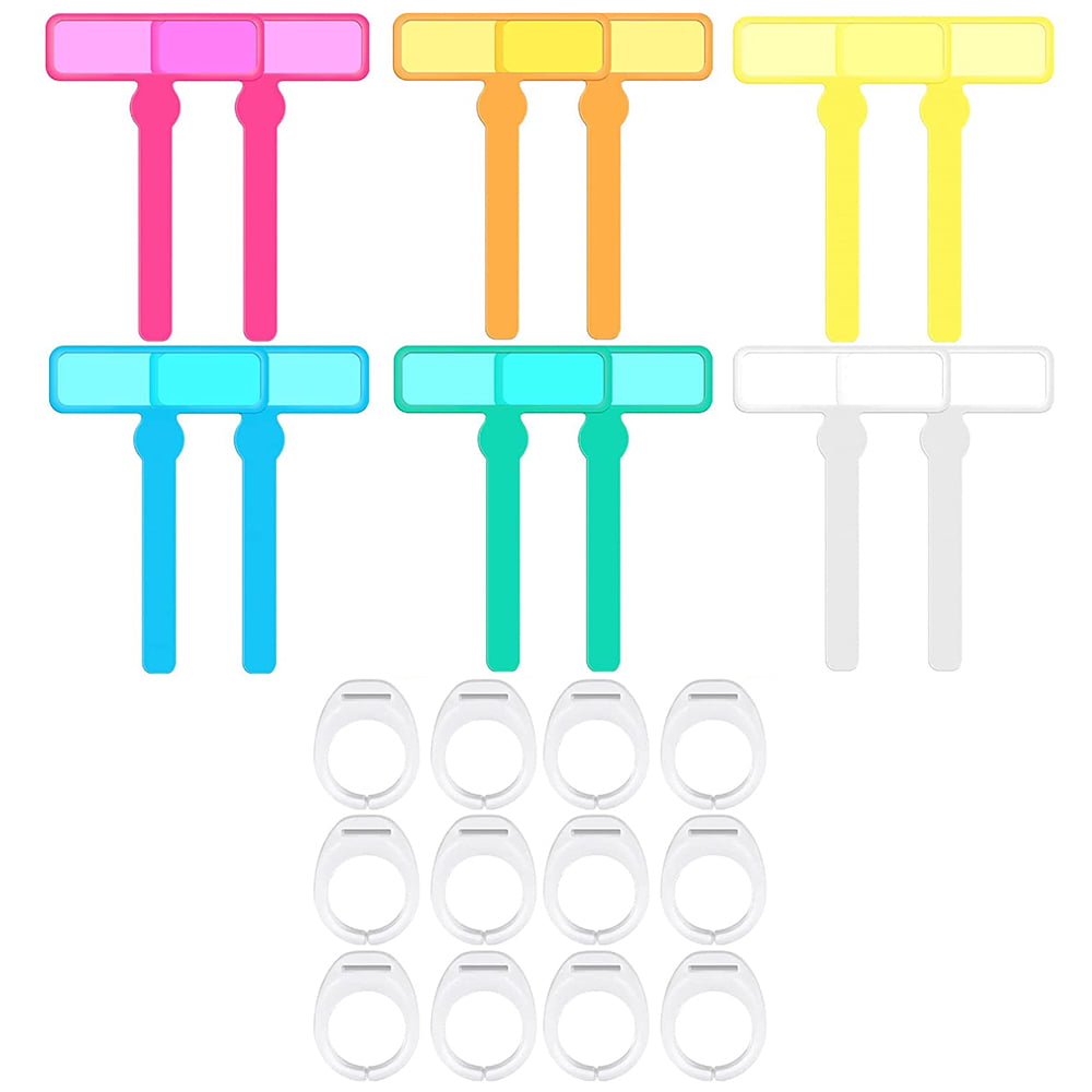 6 Colors Dyslexia tools 12 Pack Reading Trackers Practical Reading Tools Colorful Reading Guide Strips Finger Focus Highlighter Text Reading Strip for Students Kids Adults Reading Application 