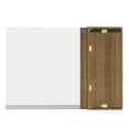 thumbnail image 5 of Alacena de Esquina Madesa Glamy 1 Puerta Marrón/Blanco, 5 of 5