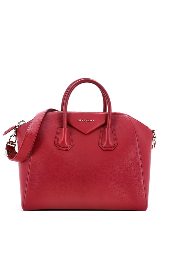 Pre-Owned Antigona Bag Glazed Leather Medium By Rebag