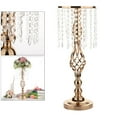 thumbnail image 4 of Candelabros de cristal Colco Candelero de cristal dorado, 4 of 8
