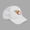 White, variant on Baseball On Fire Patch Trucker Hat