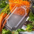 thumbnail image 5 of Carlisle 10336U07 Universal 1/9 Size Food Pan Lid - Flat, Clear, 5 of 5