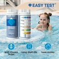 thumbnail image 2 of EASYTEST 6-Way Pool Test Strips, 150 Strips Water Chemical Testing for Hot tub and Spa, Accurate Test Bromine, Total Alkalinity, pH, Free Chlorine, Cyanuric Acid, and Total Chlorine, 2 of 6
