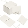 thumbnail image 1 of Uxcell 40 Pcs Bolsa de Microfibra para Joyería, 3.1 × 3.1 Pulgadas, Blanca, 1 of 5