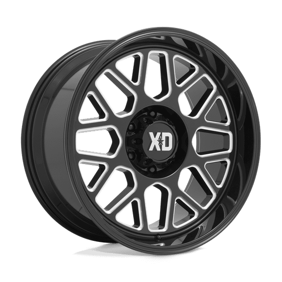 XD Cast Aluminum Rim XD849 20X10 8X6.5 G-BLK MILL -18MM, XD84921080318N