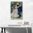thumbnail image 2 of ARTCANVAS Dance at Bougival 1883 Canvas Art Print by Pierre-Auguste Renoir - Size: 26" x 18" (0.75" Deep), 2 of 9
