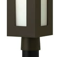 thumbnail image 2 of One Light Post Mount In Modern Style 6 Inches Wide By 20.75 Inches High-Bronze Finish-Incandescent Lamping Type Hinkley Lighting 2191Bz, 2 of 2