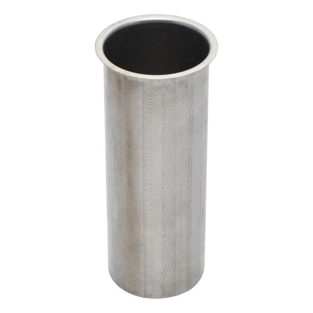 Tubo Ceja Coflex Acero Inoxidable 4"X1.5" Plata