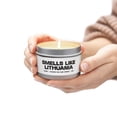 thumbnail image 5 of LITHUANIA Moving Away Best Friend Tin Candle Gift Home Office Decor Vanilla, 5 of 5