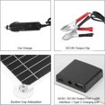 thumbnail image 2 of Panel Solar Monocristalino Nikou USB portátil 180W salida USB impermeable, 2 of 5