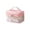 Pink, variant on Large Clear Toiletry Bag, Women Men Travel Toiletry Bag Outdoor Waterproof PVC Makeup Bag Portable Clear Tote Bag, for Bathroom, Gym, Beach, Swimming, Traveling
