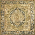 thumbnail image 2 of Unique Loom Outdoor Traditional Collection Area Rug - Nosara (6'  Square Green/Beige), 2 of 8