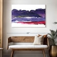 thumbnail image 3 of Elephant Stock Coastal Ink Iv Wall Art - Horizontal Canvas Wall Art - Living Room Wall Decor - Abstract Canvas - Purple And Blue Decor By Chris Paschke - 48" x 32", 3 of 8