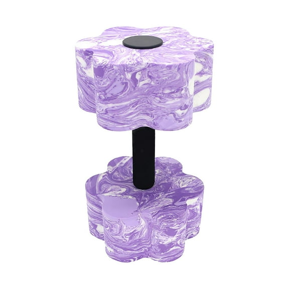 Deeceymbur Aquatic Exercise Dumbbells Plum Blossom Shape Foam Pool Weights Dumbbells EVA Water Dumbbell Pool Resistance Aquatic Fitness Barbells for Water Aerobics Weight Loss
