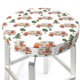 thumbnail image 3 of Balery Camp Van Fundas de asiento para taburete de bar redondo de tela de terciopelo ajustables que protegen de arañazos y manchas para sillas de 14 a 17 pulgadas.-13 inch, 3 of 7