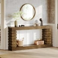 thumbnail image 4 of Tribesigns Table Console de 70,8 Pouces de Long, Table d'Entrée en Bois avec Rangement, Table Étroite pour Canapé, Table pour Salon, Entrée, Couloir, 4 of 7