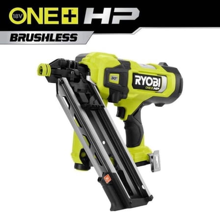 ONE  HP 18V Brushless Cordless AirStrike 30° Framing Nailer (Tool Only)