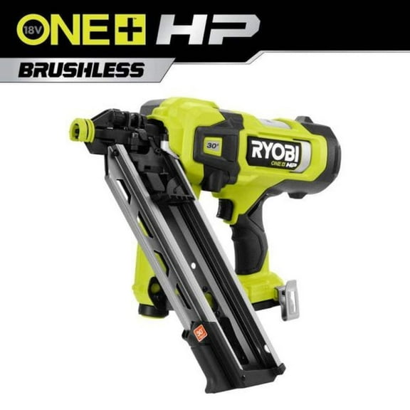 ONE  HP 18V Brushless Cordless AirStrike 30° Framing Nailer (Tool Only)