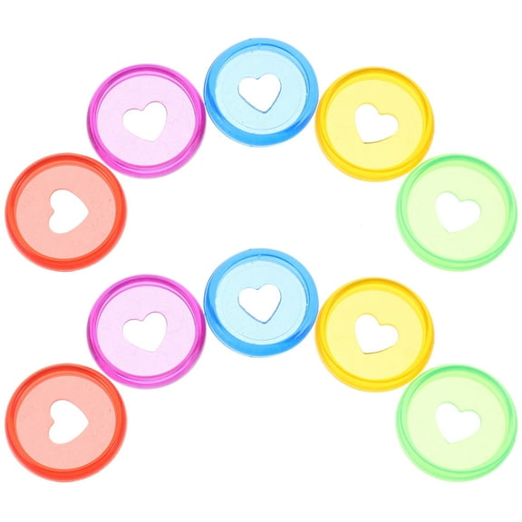 Masteelf Discbound Expansion Discs for Planner Made of ABS Material Assorted Color Lightweight and Portable 25pcs