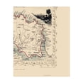 thumbnail image 4 of Historic Map - Channel Islands Great Britain - Tallis 1851 - 23 x 28.45 - Vintage Wall Art, 4 of 5