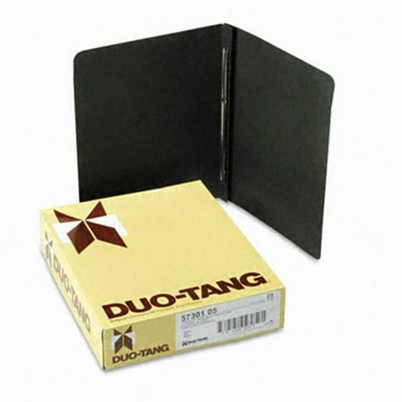 Esselte Pendaflex Paper Report Cover Prong Clip Letter 3'' Capacity Black 25/Box