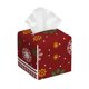 thumbnail image 1 of Fotbe Merry Christmas Porta Pañuelos Decorativo de Cuero, Caja Cuadrada Moderna para Pañuelos Faciales, Organizador y Dispensador 5x5x5'', 1 of 7