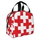 thumbnail image 2 of Easygdp Red Cross 1 Bolsa Térmica Premium - Tela Oxford Impermeable, Gran Capacidad, Bolsillo Frontal, Unisex para Trabajo, Escuela, Actividades al Aire Libre y Picnics, 2 of 8