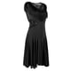 thumbnail image 2 of Vestido de baile latino de borla Yinane Negro L L, 2 of 8