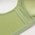 thumbnail image 6 of IFNWSV Everyday Comfort Bra for Women Wireless Front Closure Solid Color Wide Strap Padded, 6 of 7