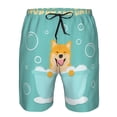 thumbnail image 3 of Salouo Dogs Loves Bath Pattern Swim Trunks for Men,Men's Hawaiian Bathing Suit Swimsuits Quick Dry Swimming Board Shorts Beach Shorts with Pockets-Small, 3 of 6