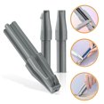 thumbnail image 1 of SOPOTUTU 3Pcs Eyebrow Pencil Sharpener Tool Grey Plastic Duckbill Design for Makeup Pencils Accurate Sharpening, 1 of 8