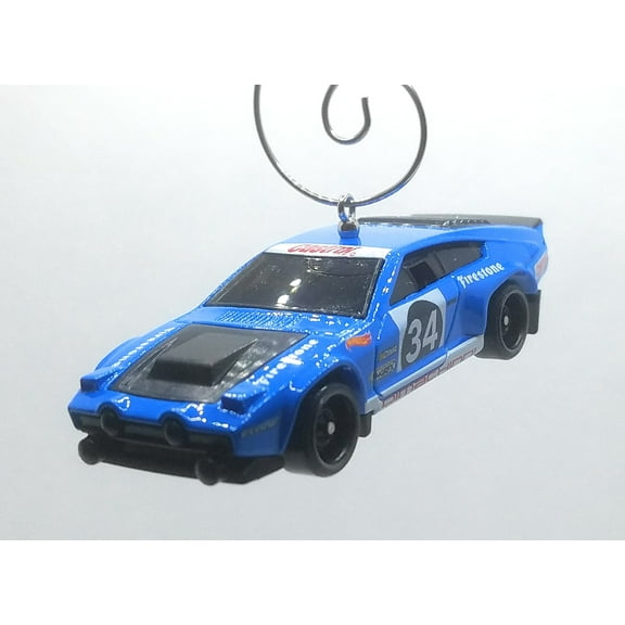 Christmas Ornament for Dimachinni Veloce Blue/# 34 White Decal