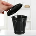 thumbnail image 4 of Zhiyie 1pc Creative Tabletop Trash Can Lovely Waste Bin Small Flower Pot with Lid, 4 of 11