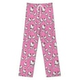 thumbnail image 3 of Hello Kitty Womens Comfy Pajama PJ Pants Lounge Pants Sleepwear Drawstring PJ Bottoms Pants, 3 of 7