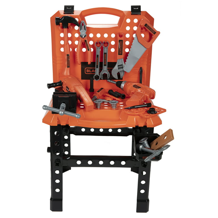 Black and Decker Junior Ready-to-Build Work Bench with 53