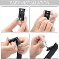thumbnail image 5 of Rieles Flexibles para Techo Liso con y Rodillos de Montaje. Espaciador de Cortina para RV, Ideal para Dormitorios, Salas de Estar, Oficinas y Cocinas., 5 of 5