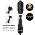 thumbnail image 2 of Hot Tools Professional Black Gold Blowout Hot Air Brush (Small Barrel) with Nano Titanium Ceramic with Safe Cool Tip, 2 of 6