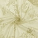 thumbnail image 3 of Cortina de encaje francés para ventana de 150 cm de ancho x 300 cm de largo. Cortina semitransparente y cortina con barra pasante., 3 of 7