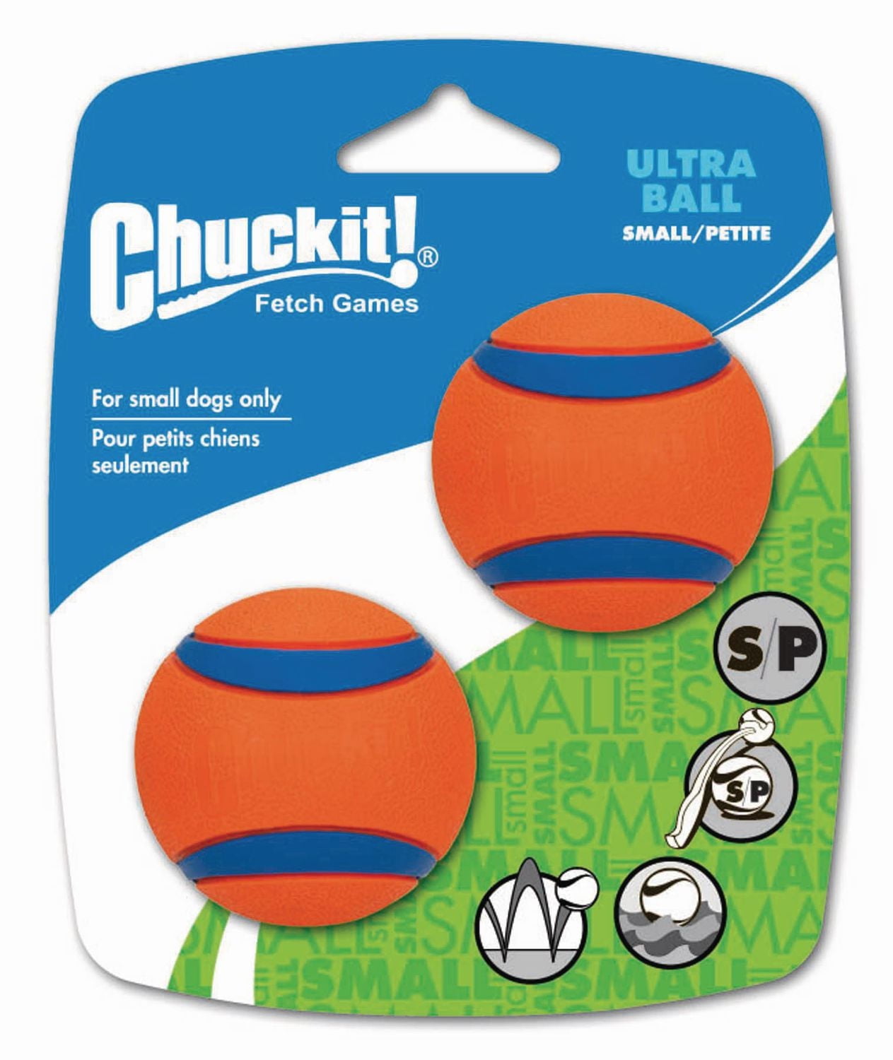 Chuckit! Ultra Ball 2-Pack Small Dog Toy