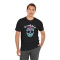 thumbnail image 6 of Treinta Spanish 30th Birthday Fiesta sugar skeleton bday Unisex T-shirt, 6 of 8