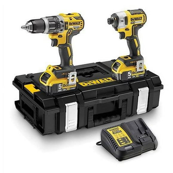 DeWalt - Dewalt System AKU 18 Volt 18 Volt Combo Kit: DCD796, DCF887, 2