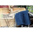 thumbnail image 2 of Kitchen Towels - Navy Blue Windowpane Pattern Kitchen Towels, 15x25 in. - 3 Kitchen Towels, 2 of 4