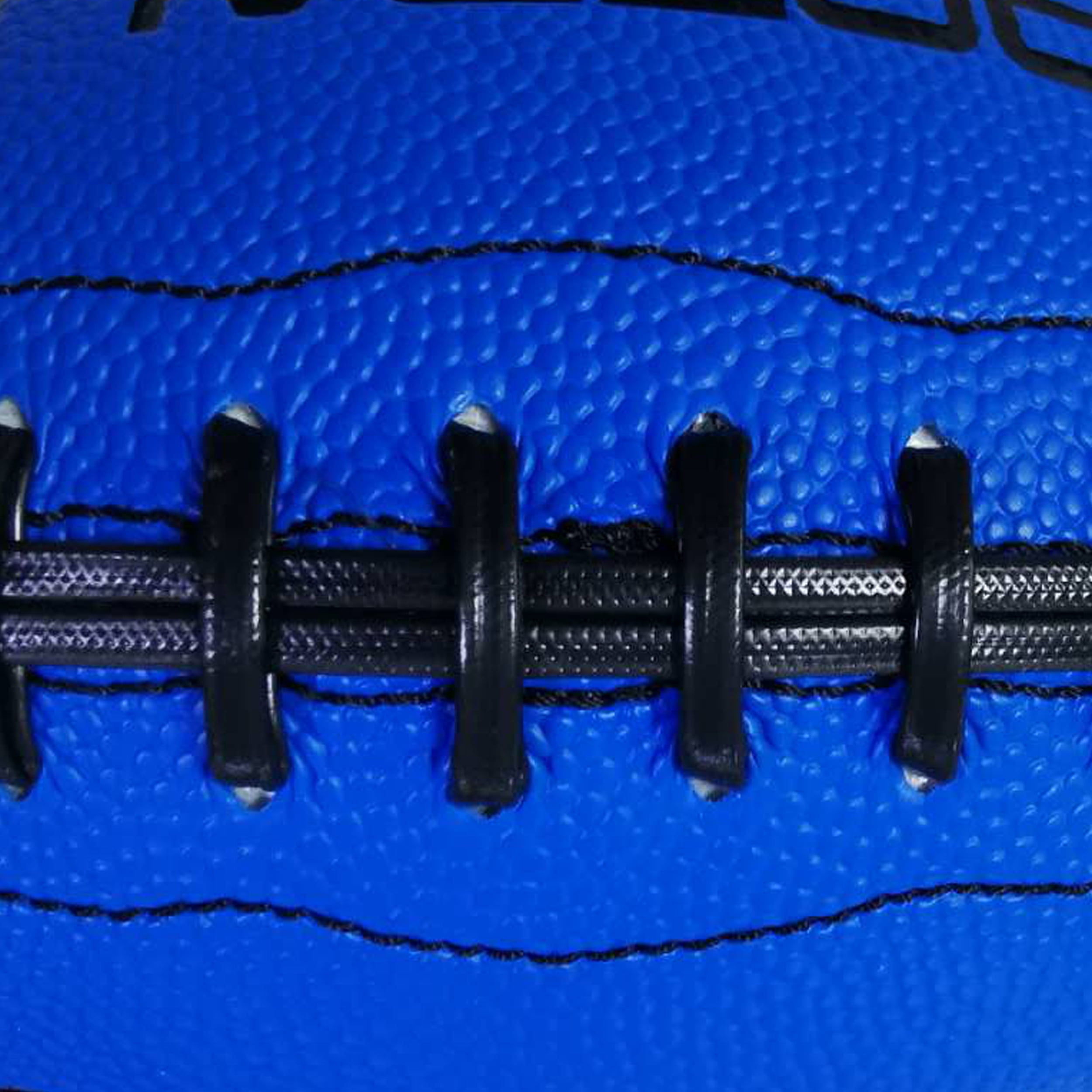 (2 pack) Magic Time Mini 6” Rubber Football, Toy Ball, Blue, Kids Teen Adult, Unisex, New